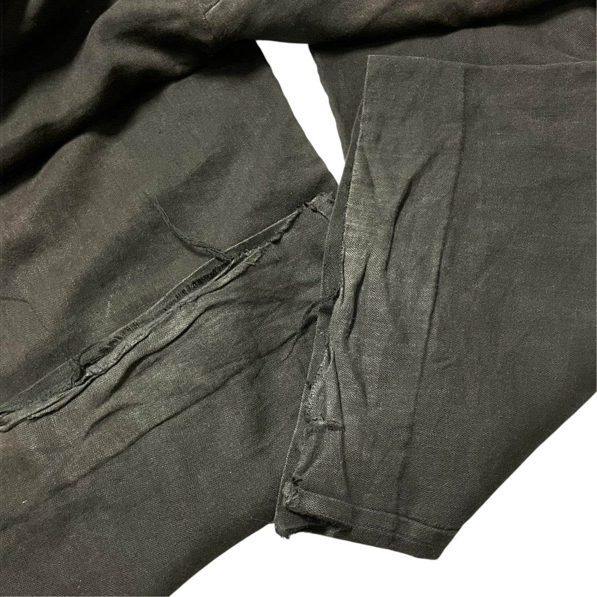 BIBLIOTHERK ウールパンツBR PT01 AW25 01 古着・中古-9枚目のアイテム画像