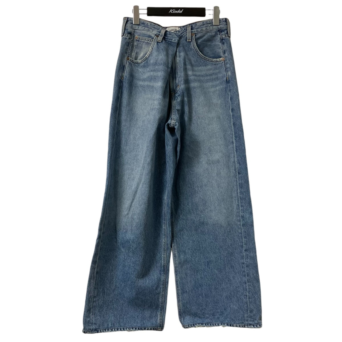 AGOLDE VANA FOLD JEAN IN MANTRAデニムパンツA262-1765 古着・中古-1枚目のアイテム画像