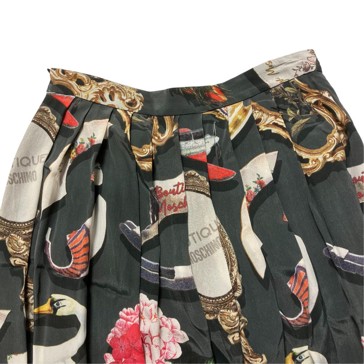 MOSCHINO 総柄ロングスカートKD5247113 古着・中古-4枚目のアイテム画像