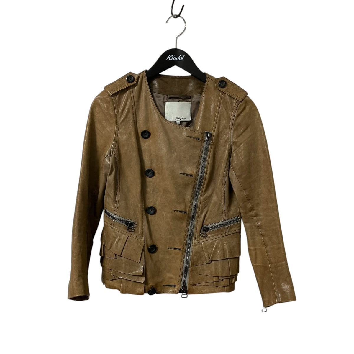 3．1 phillip lim レザージャケットS110 6110SWL 古着・中古-1枚目のアイテム画像