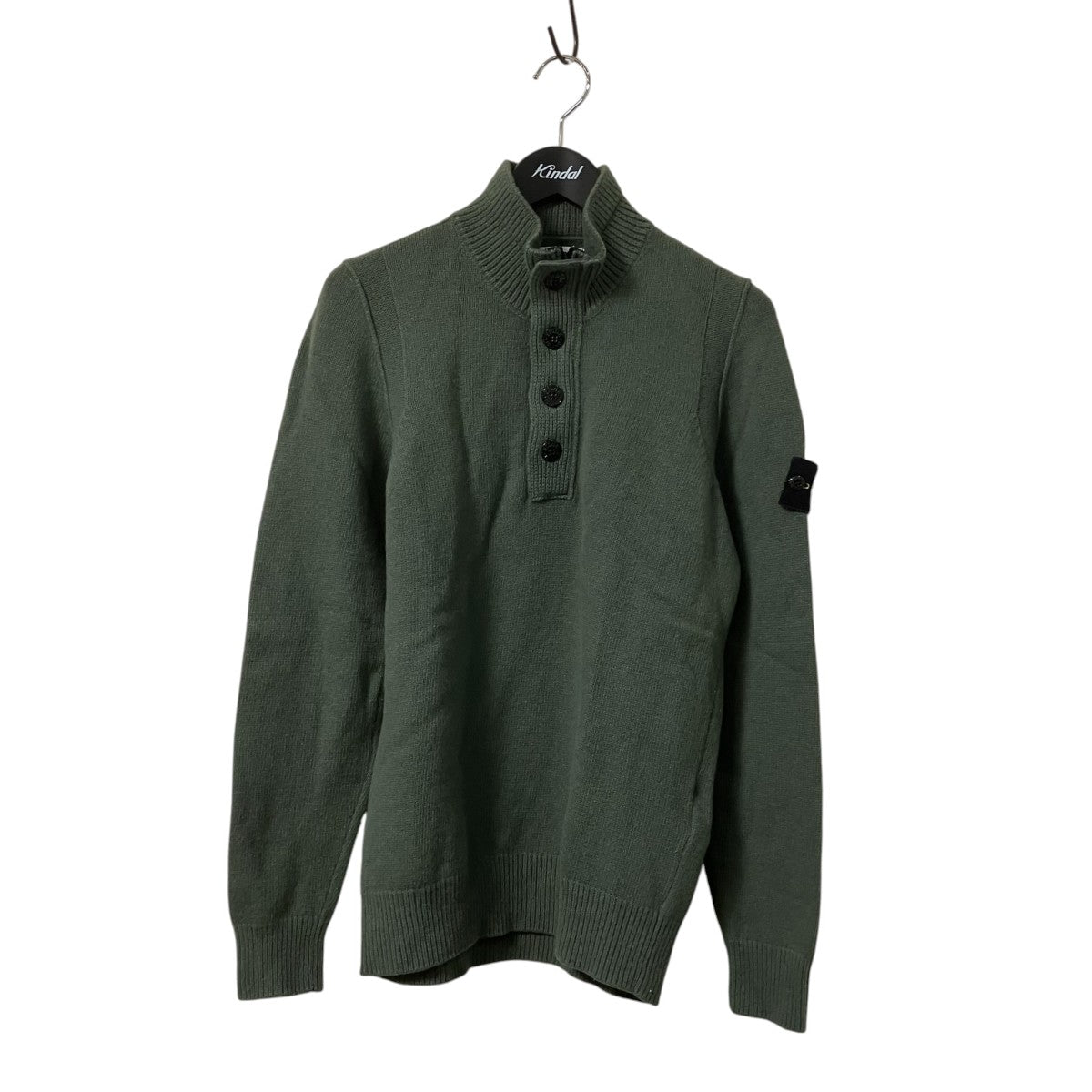STONE ISLAND ハーフジッププルオーバーニット8115540A3 古着・中古-1枚目のアイテム画像