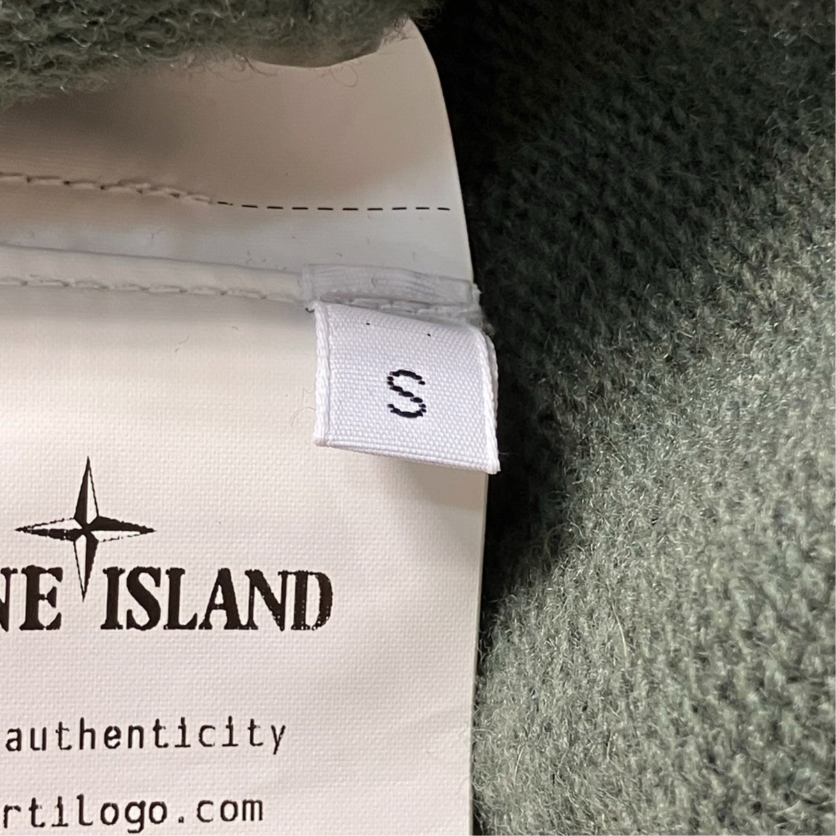 STONE ISLAND ハーフジッププルオーバーニット8115540A3 古着・中古-6枚目のアイテム画像