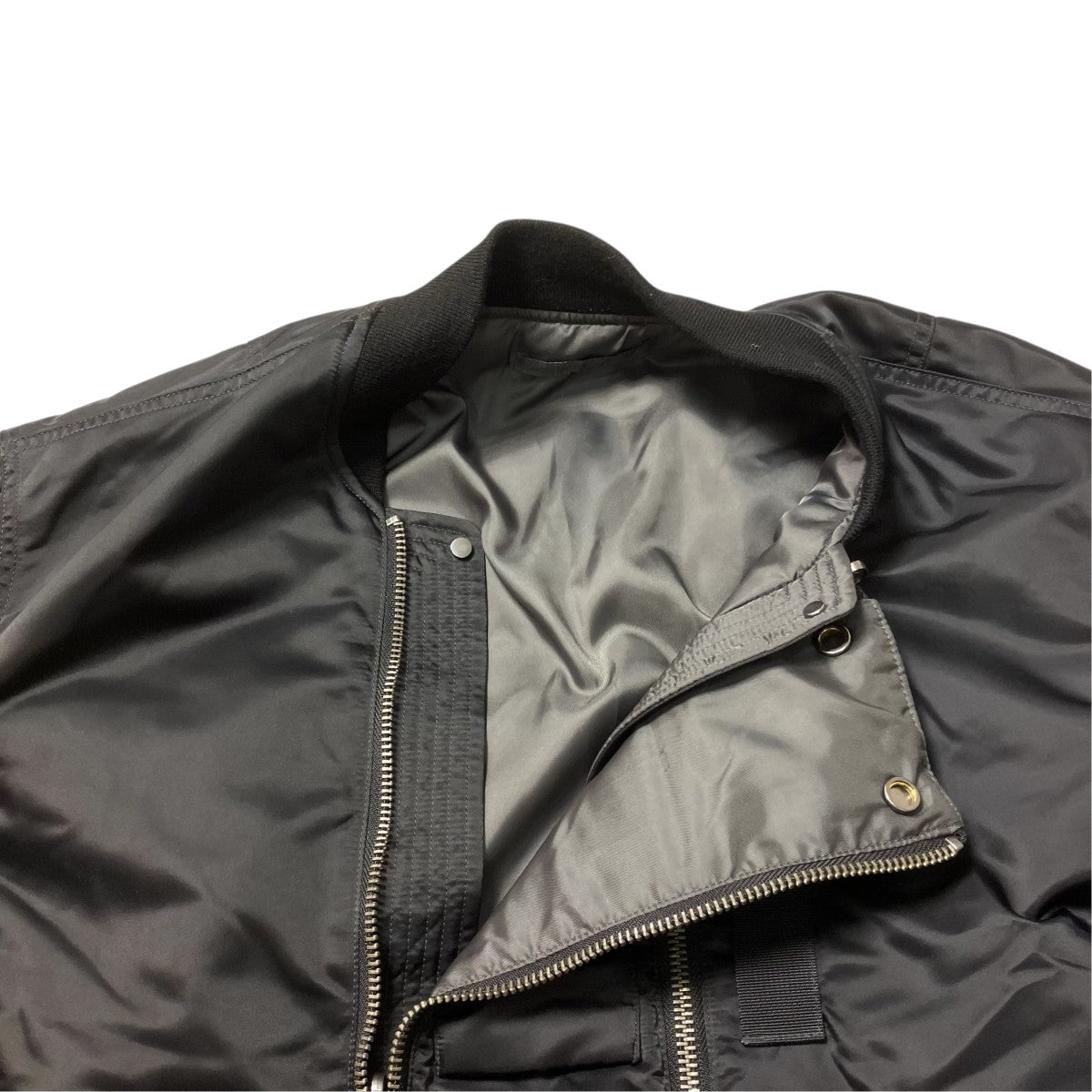BAL×SPIEWAK DOUBEL ZIP BOMBER JACKETMA-1ジャケットBAL-SPW-001 古着・中古-3枚目のアイテム画像