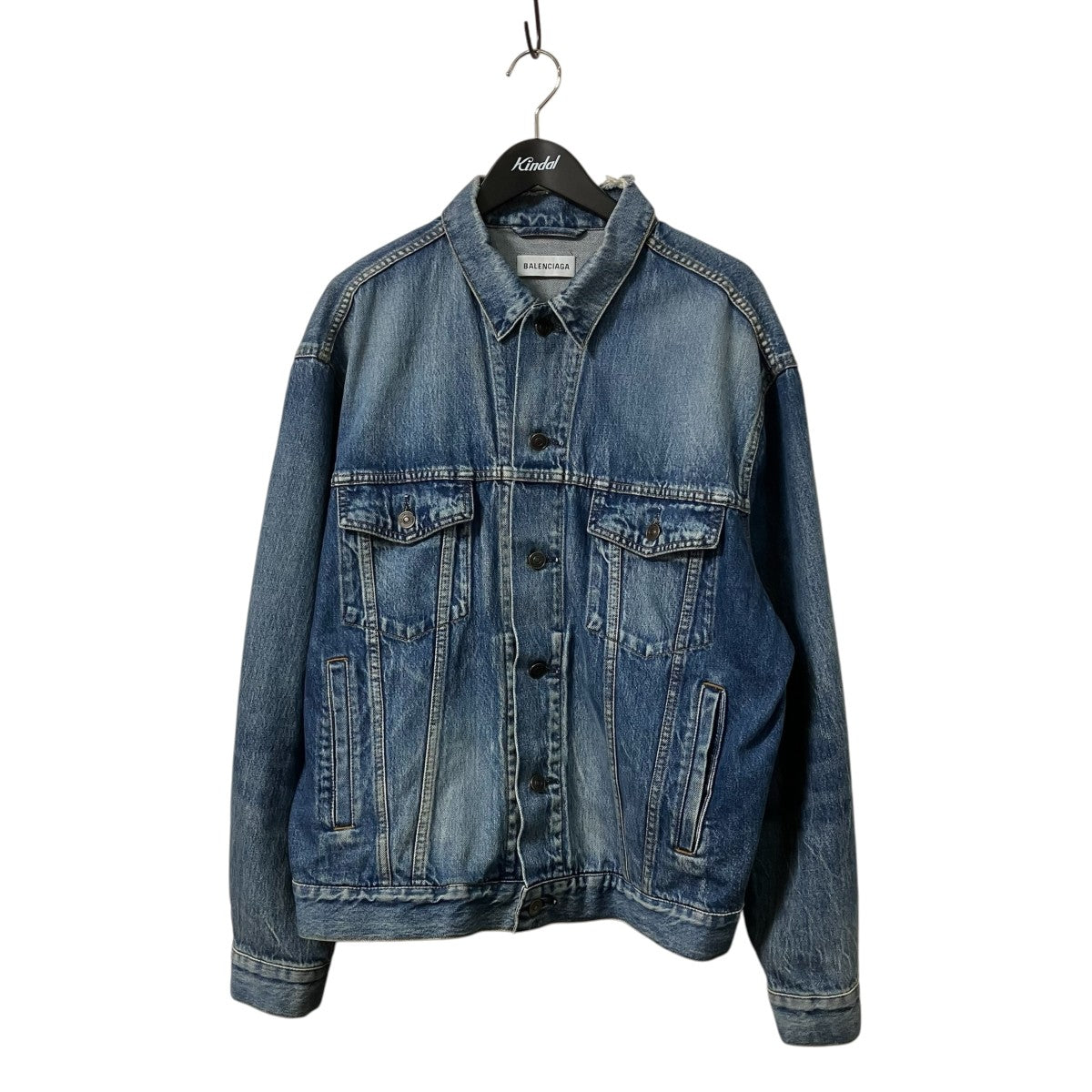 BALENCIAGA デニムジャケット529177 古着・中古-1枚目のアイテム画像