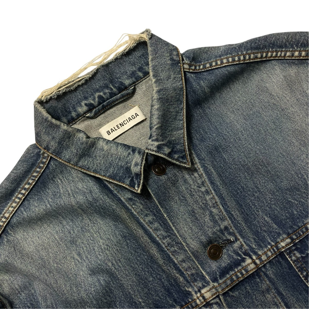 BALENCIAGA デニムジャケット529177 古着・中古-3枚目のアイテム画像