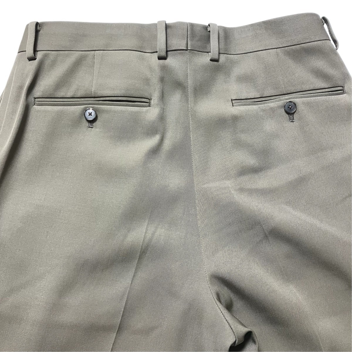 AURALEE Light Wool Max Gabardine Two-Tuck SlacksスラックスA26SP04MG 古着・中古-4枚目のアイテム画像