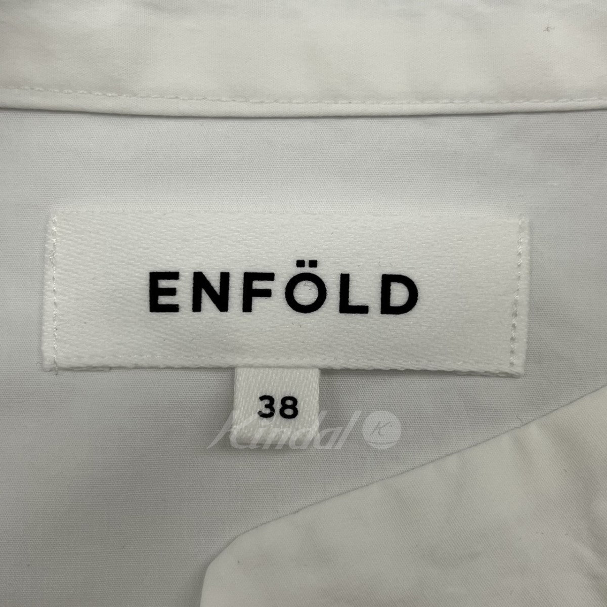 ENFOLD(エンフォルド) 2022SS FRILL OVER BL フリルオーバーブラウス