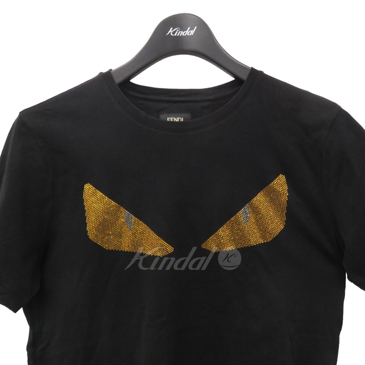 FENDI(フェンディ) モンスターTシャツ FY0682 1JJ ブラック サイズ 14 ...