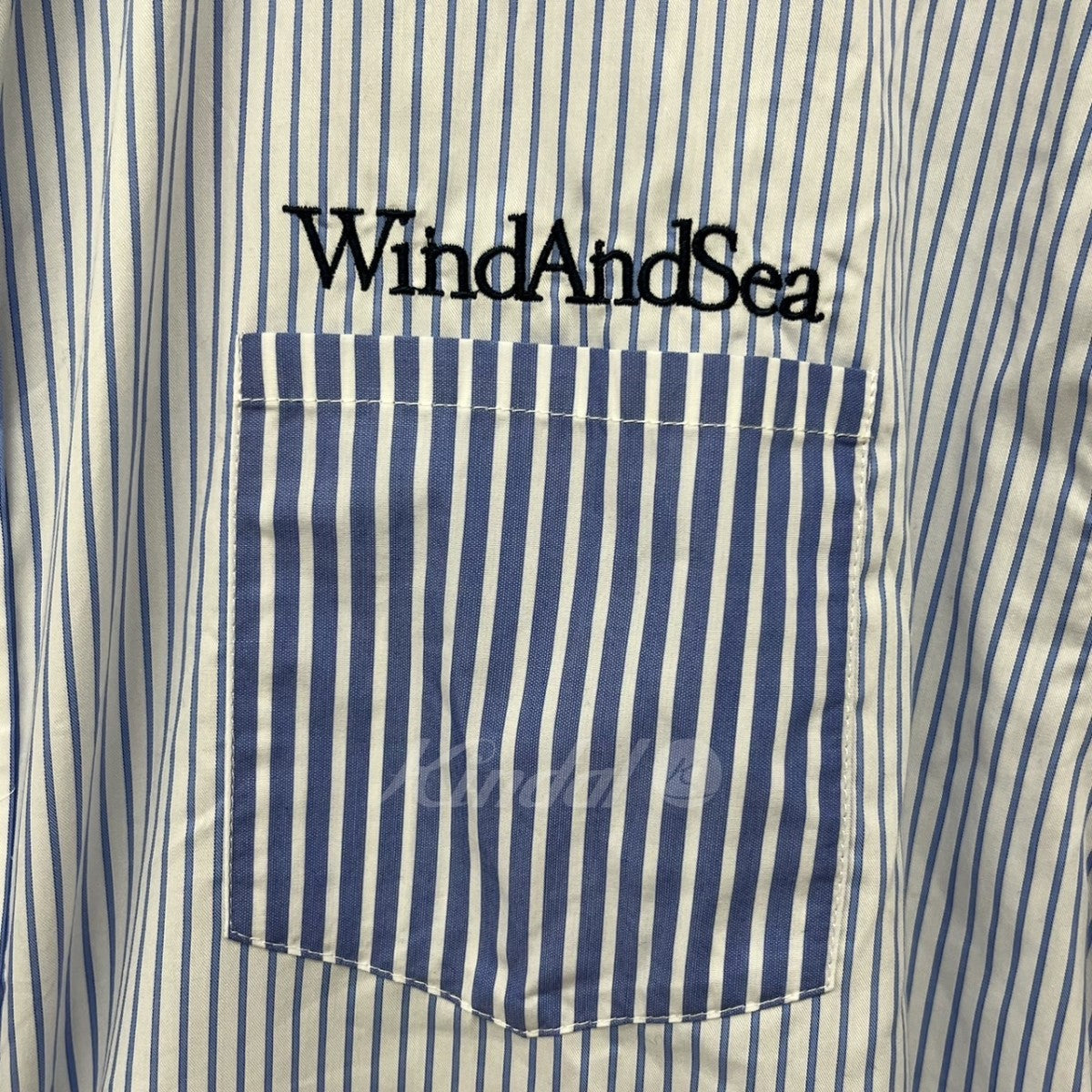 WIND AND SEA(ウィンダンシー) SDT Crazy Pattern Shirt ストライプシャツ WDS-CLC-2-09