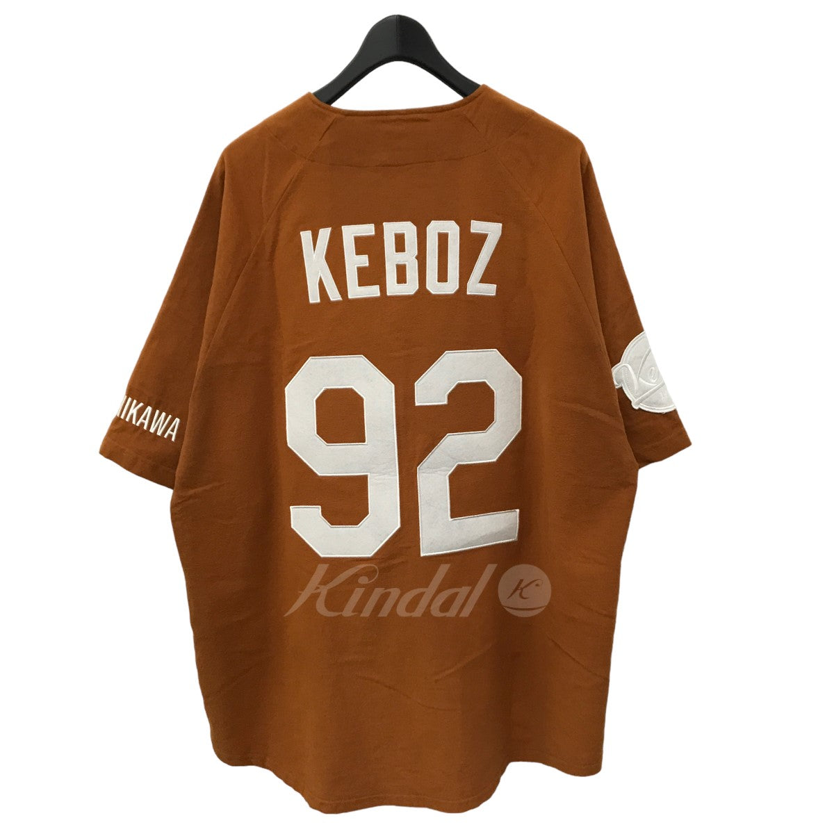 KEBOZ(ケボズ) FLANNEL BASEBALL SHIRT フランネル ベースボールシャツ 