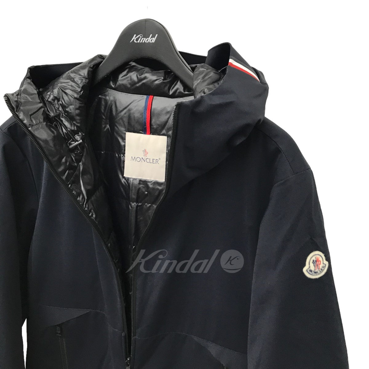 MONCLER(モンクレール) HUBERT ダウンジャケット G10911A52800 539DK G10911A52800 539DK ネイビー  サイズ 1｜【公式】カインドオルオンライン ブランド古着・中古通販【kindal】