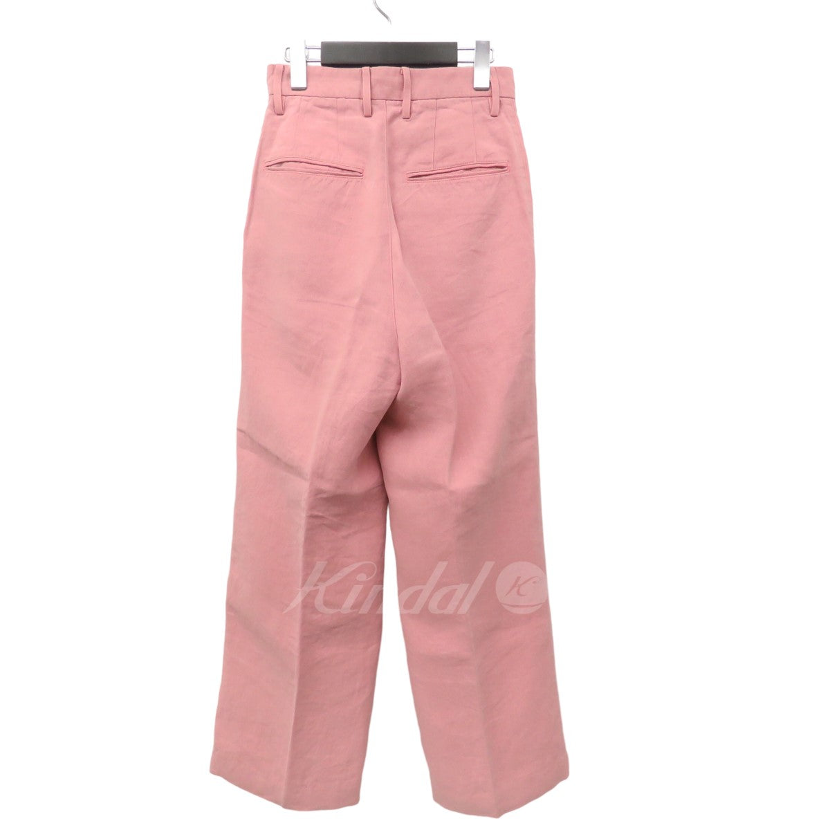オーラリーの22SS WASH DUCK CANVAS SLACKS ダック地 テーパードスラックスです。 AURALEE ボトムス 古着・中古アイテム