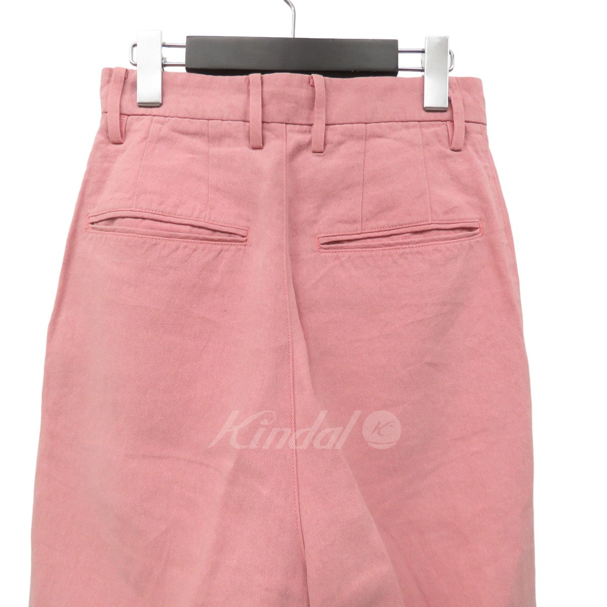 オーラリーの22SS WASH DUCK CANVAS SLACKS ダック地 テーパードスラックスです。 AURALEE ボトムス 古着・中古アイテム