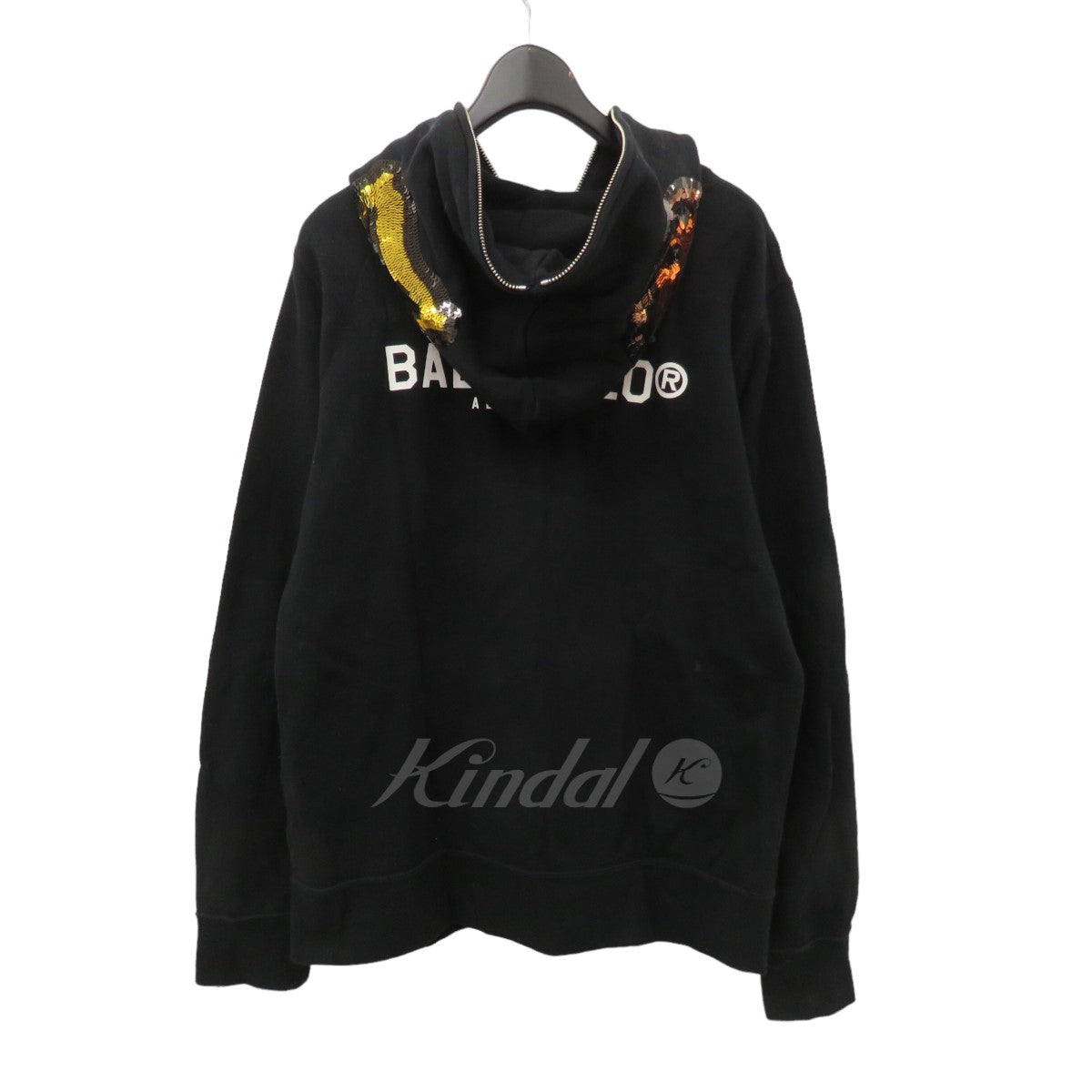 A BATHING APE(アベイシングエイプ) スパンコールジップパーカー 002ZPH802508L