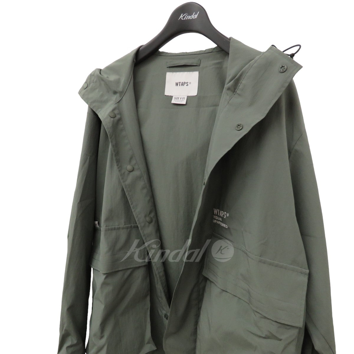 WTAPS(ダブルタップス) PLATEAU LS POLY TAFFETA FORTLESS 222WVDT-SHM02 222WVDT-SHM02  カーキ サイズ 13｜【公式】カインドオルオンライン ブランド古着・中古通販【kindal】