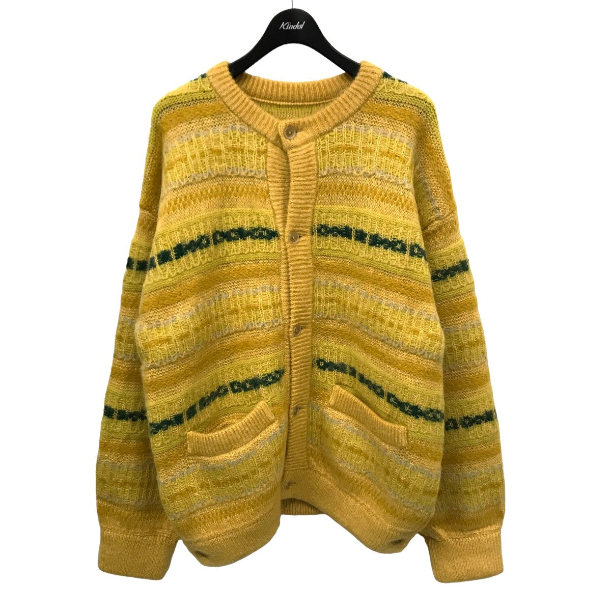 stein(シュタイン) Silk Mohair Fair Isle Knit Cardigan ニット 