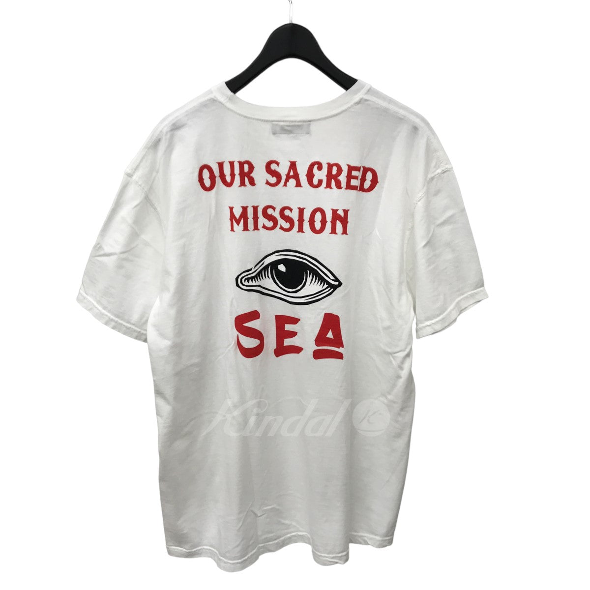 WIND AND SEA×Koichiro Takagi Eye of Providence Tee プリントTシャツ ホワイト サイズ  14｜【公式】カインドオルオンライン ブランド古着・中古通販【kindal】