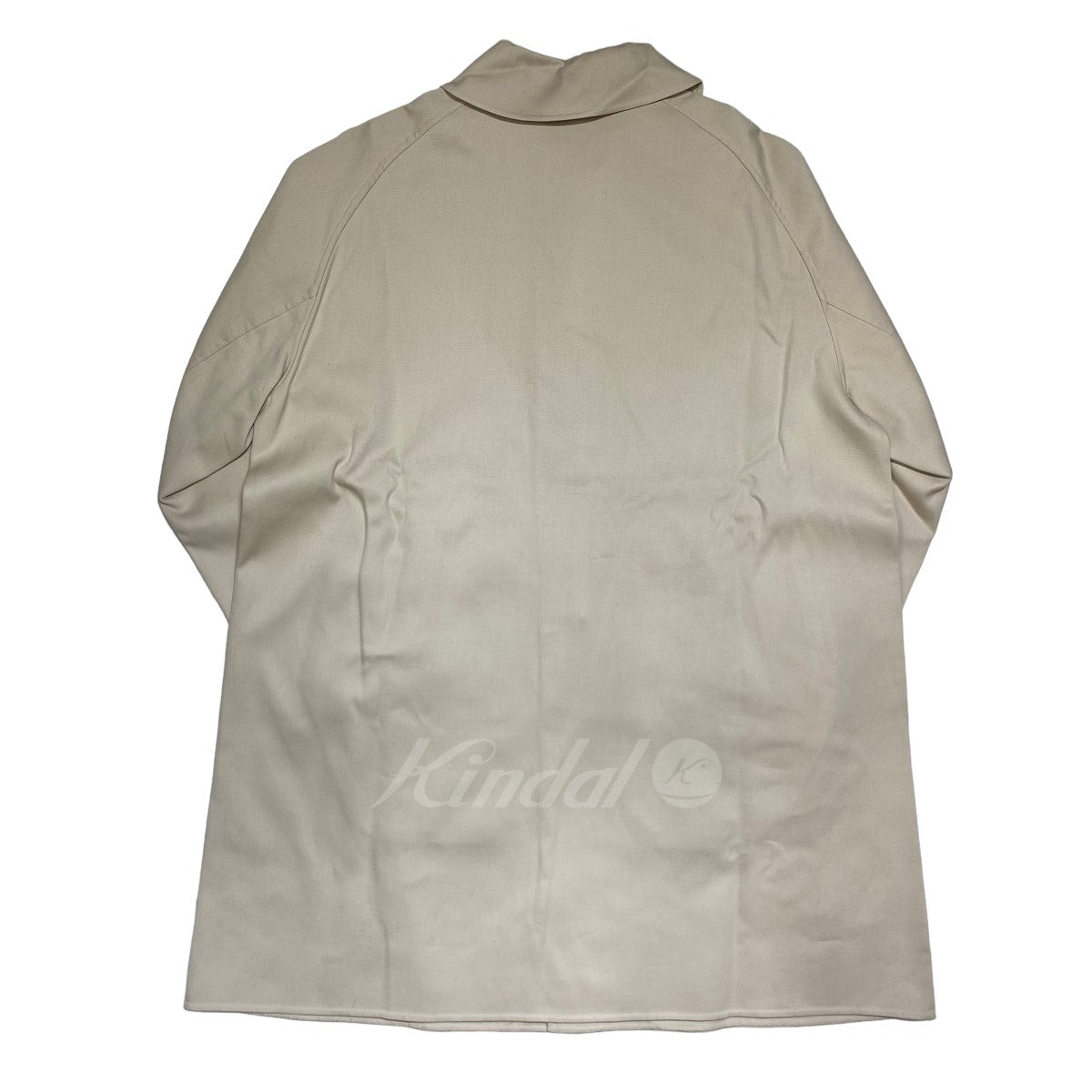 MAATEE＆SONS(マーティーアンドサンズ) 23SS Cotton W Face Balmacaan Coat ステンカラーコート