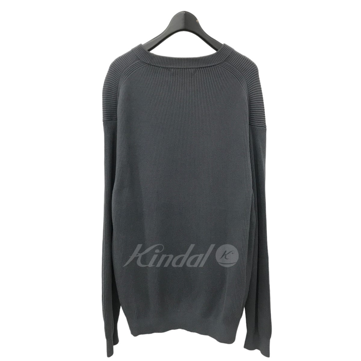 AURALEE(オーラリー) アゼニットセーター SUPER HARD TWIST RIB KNIT P 