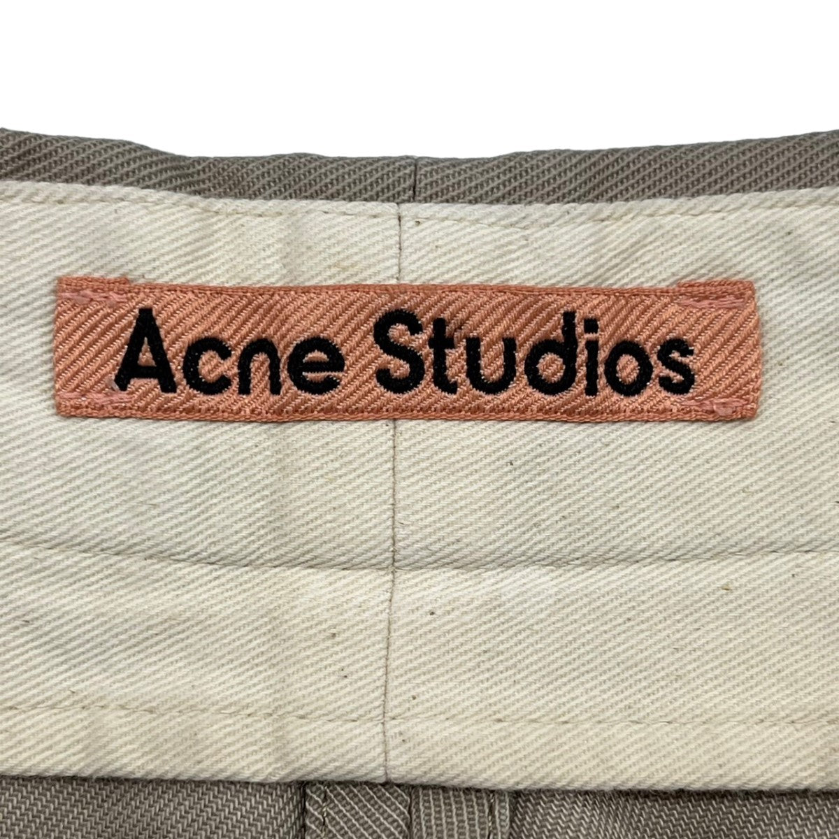 ACNE STUDIOS(アクネストゥディオズ) レギュラーフィットトラウザーズ