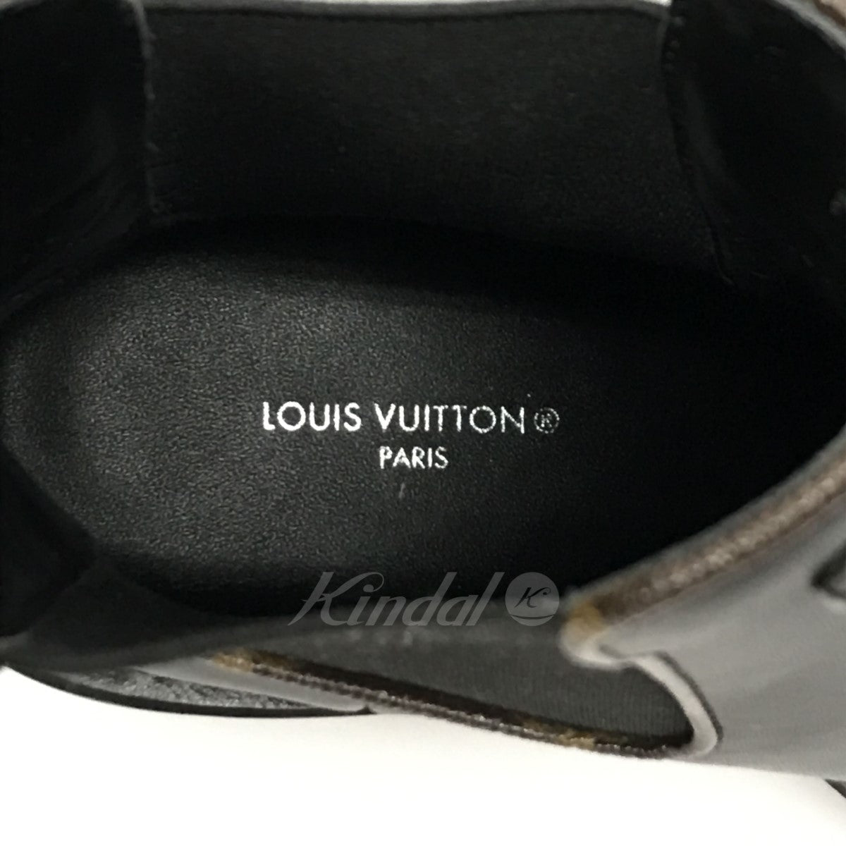 LOUIS VUITTON(ルイヴィトン) LV ボブール・ライン アンクルブーツ サイドゴアブーツ 1A894B チェルシーブーツ  1A894B／MA0281 ブラック サイズ 34｜【公式】カインドオルオンライン ブランド古着・中古通販【kindal】