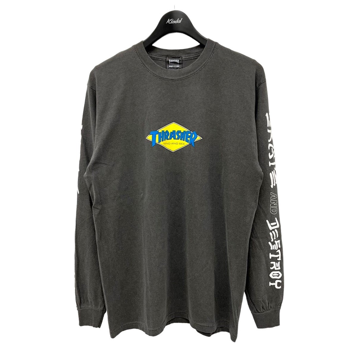 23SS ロゴプリントロングスリーブTシャツ WDS-C-THRS-23-Q4-05