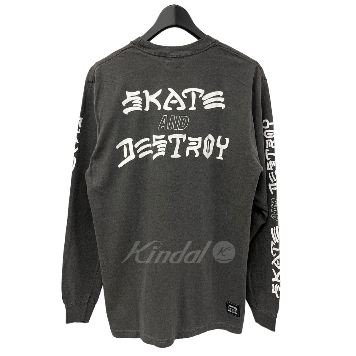 23SS ロゴプリントロングスリーブTシャツ WDS-C-THRS-23-Q4-05