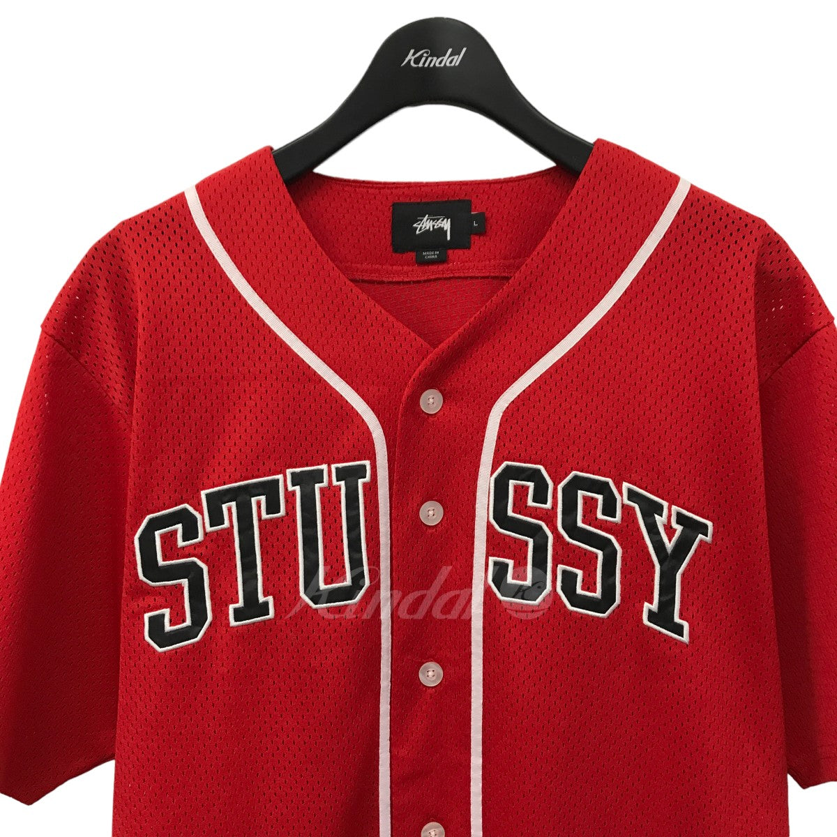 ステューシー STUSSY ベースボールシャツ Lサイズ - ジャージ