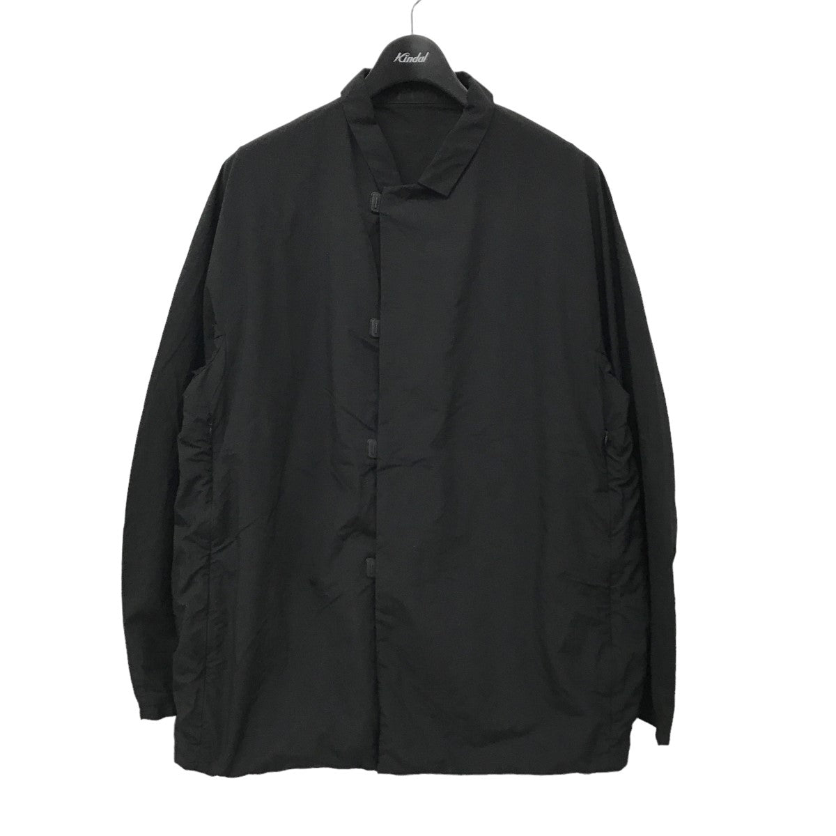 ブラック【TEATORA】 wallet coat packable S/L