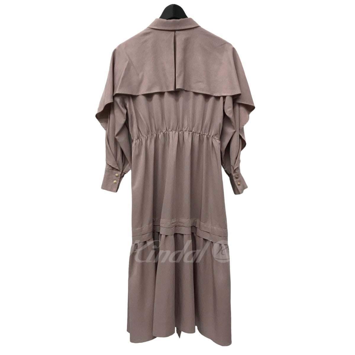 Belted Ruffle Twill Shirt Dress ワンピース 1221305027