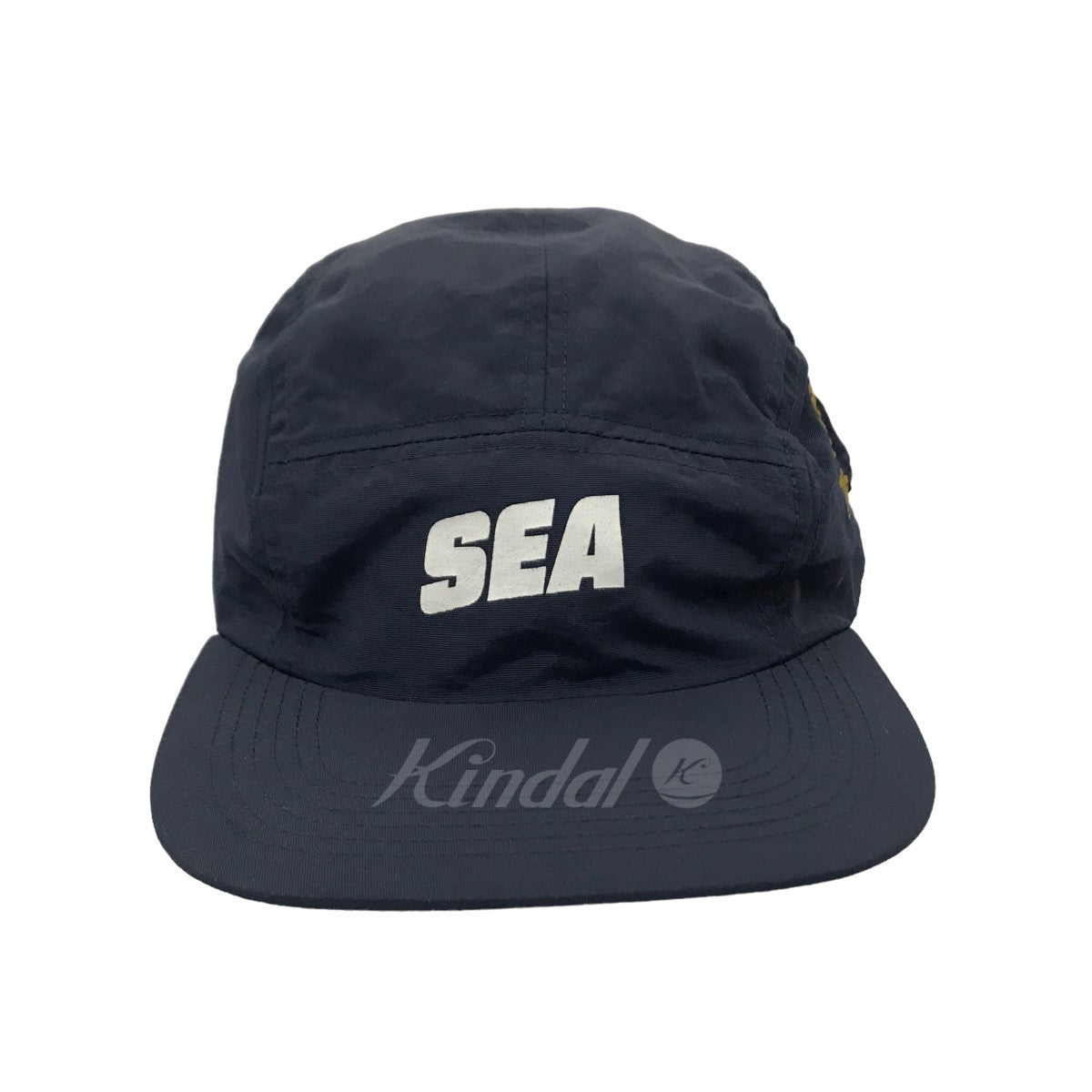 WIND AND SEA(ウィンダンシー) ロゴプリント ナイロンキャップ 5パネル 
