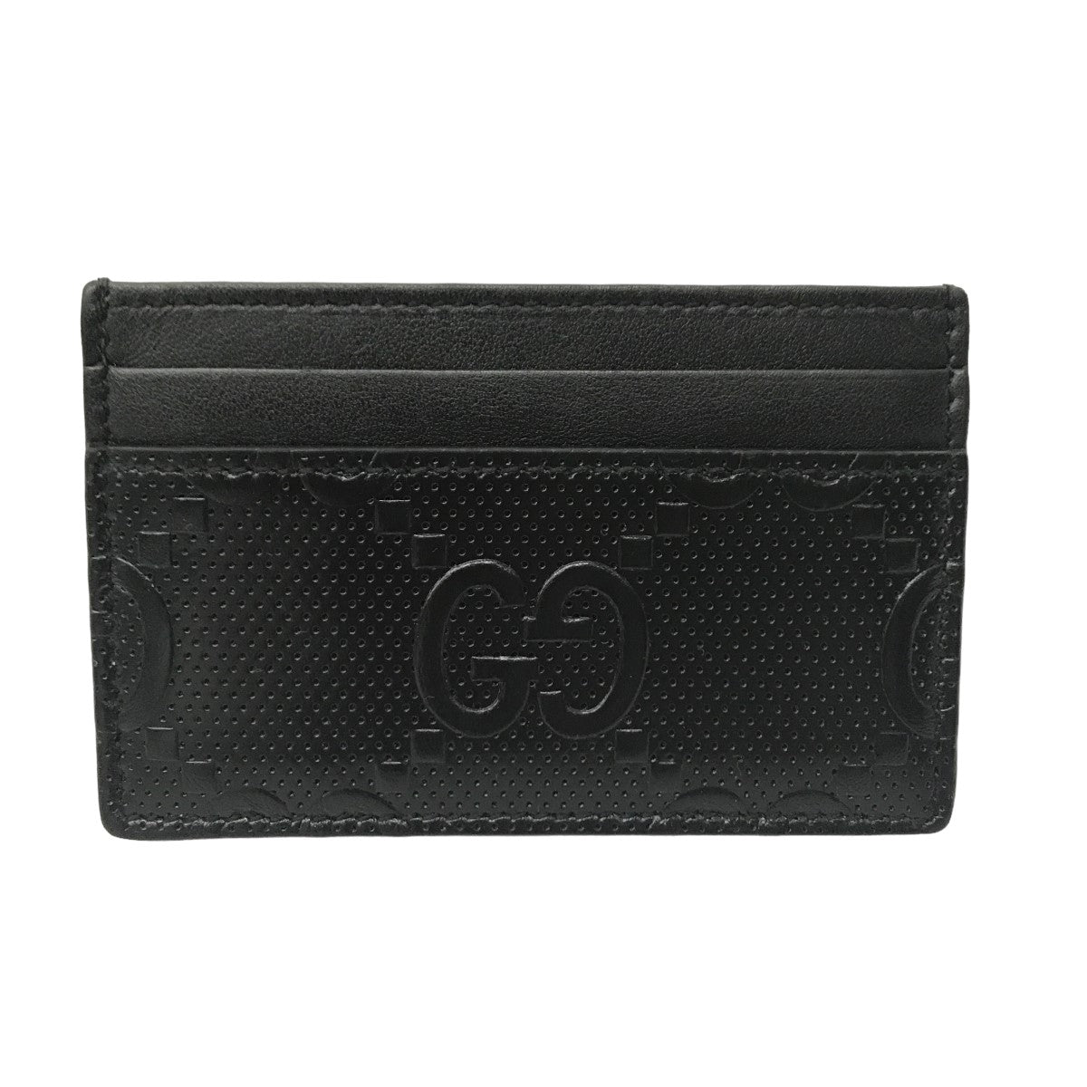 GUCCI(グッチ) GGエンボス レザー カードケース パスケース 625564