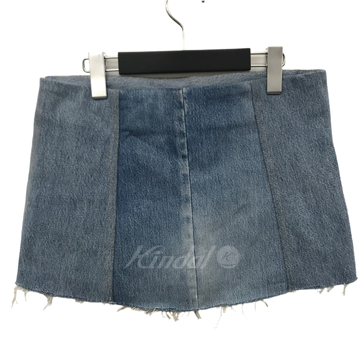 RE／DONE(リダン) WRAP MINI SKIRT デニムラップミニスカート 001-05WWRSKRT