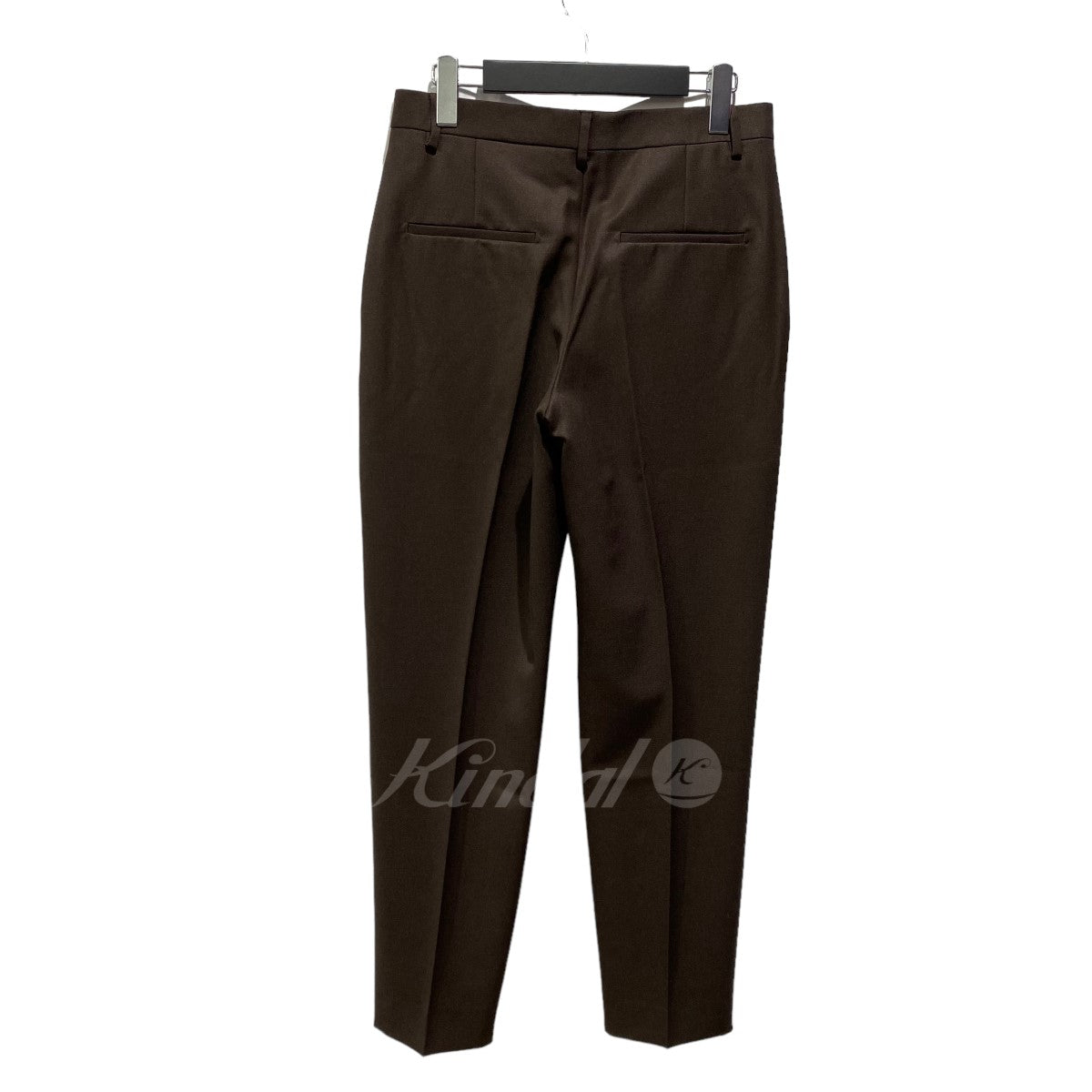 DOWNTOWN GABARDINE ストレートスラックスパンツ