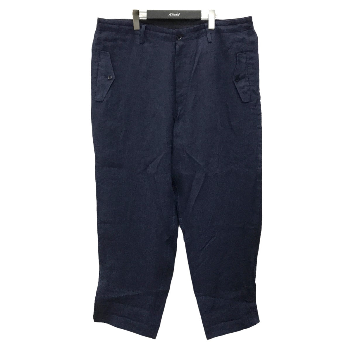 60 MIXEDWEAVE O-INDIGO HEM WITH INTERFACING PANTS