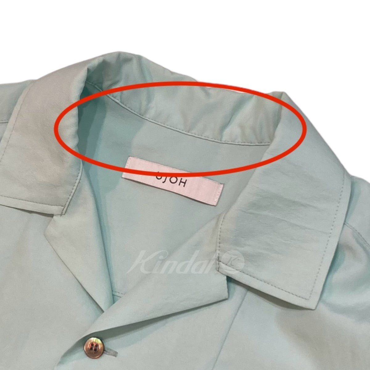 UJOH(ウジョー) オープンカラー半袖シャツ U781-B04-900 U781-B04-900