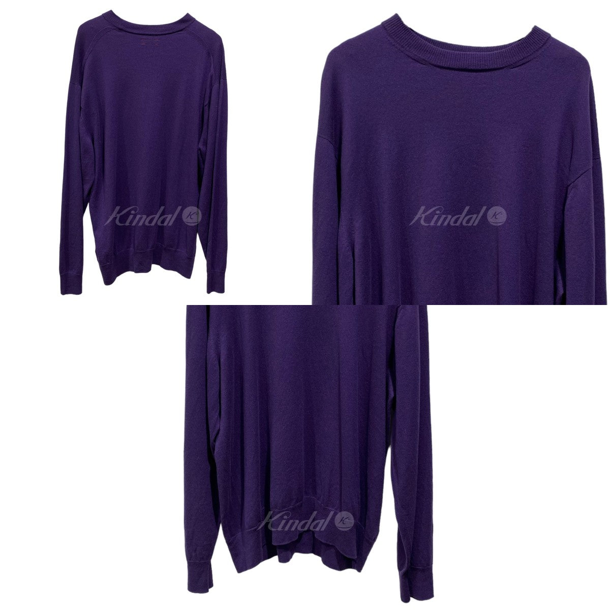 ドロップショルダーニットセーター