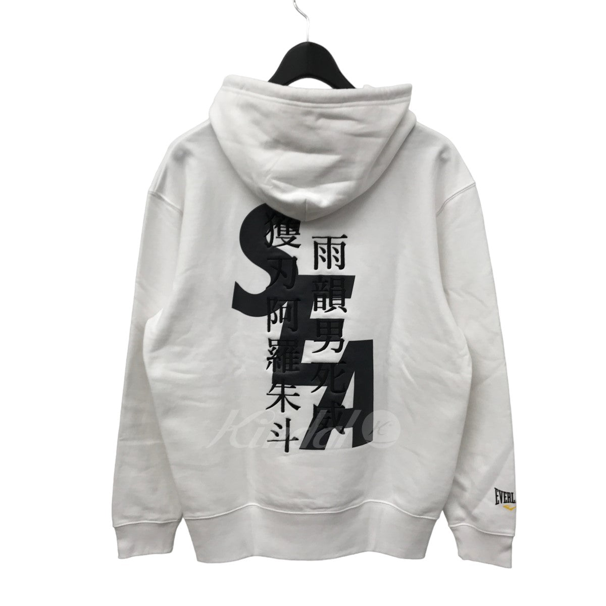 WIND AND SEA×EVERLAST×春に散る (KANJI) HOODIE プルオーバーパーカー WDS-C-HARU-24-Q1-04  WDS-C-HARU-24-Q1-04 ホワイト サイズ M｜【公式】カインドオルオンライン ブランド古着・中古通販【kindal】