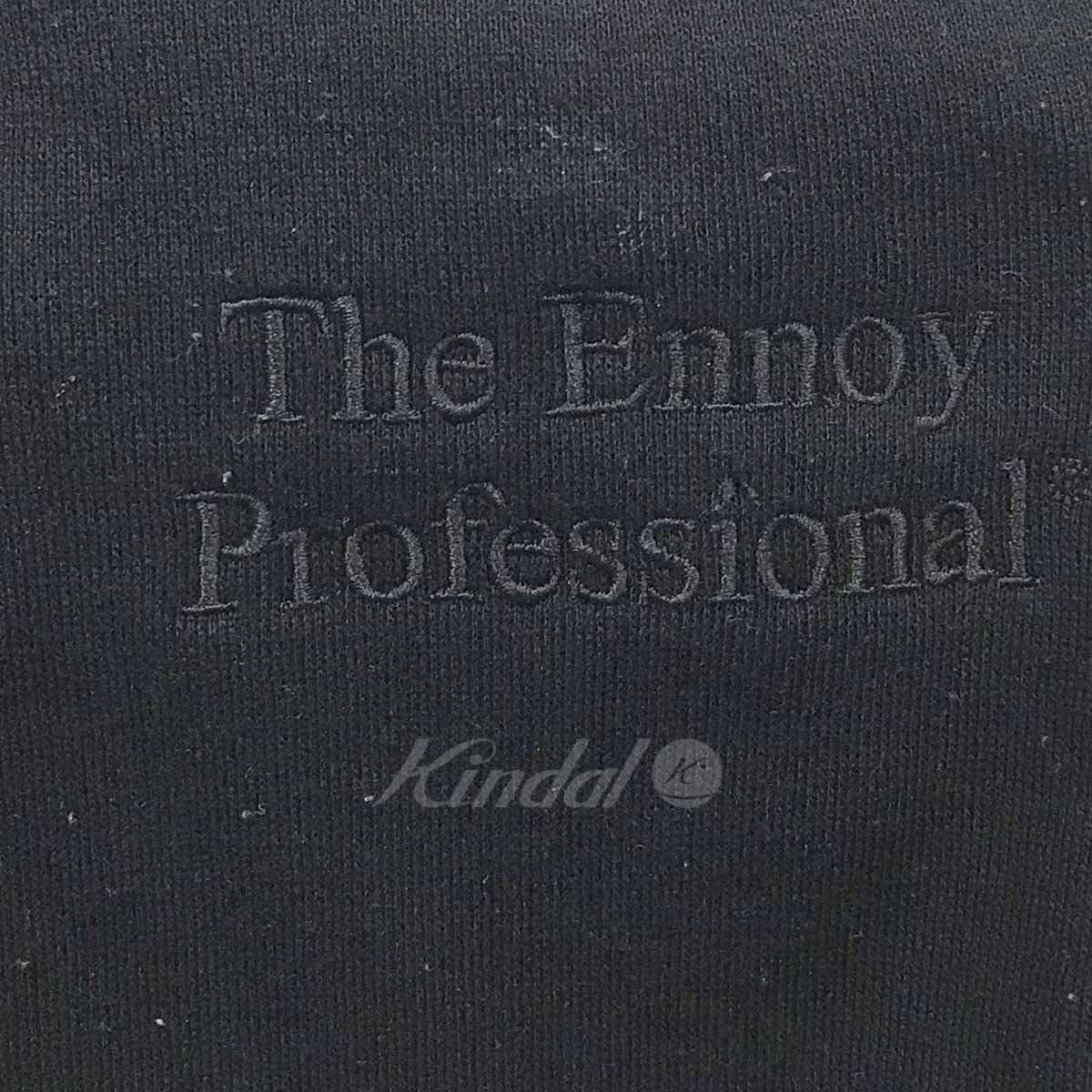 Ennoy(エンノイ) × スタイリスト私物 ロゴ刺繍スウェットパンツ SS21BRENPT07NTL
