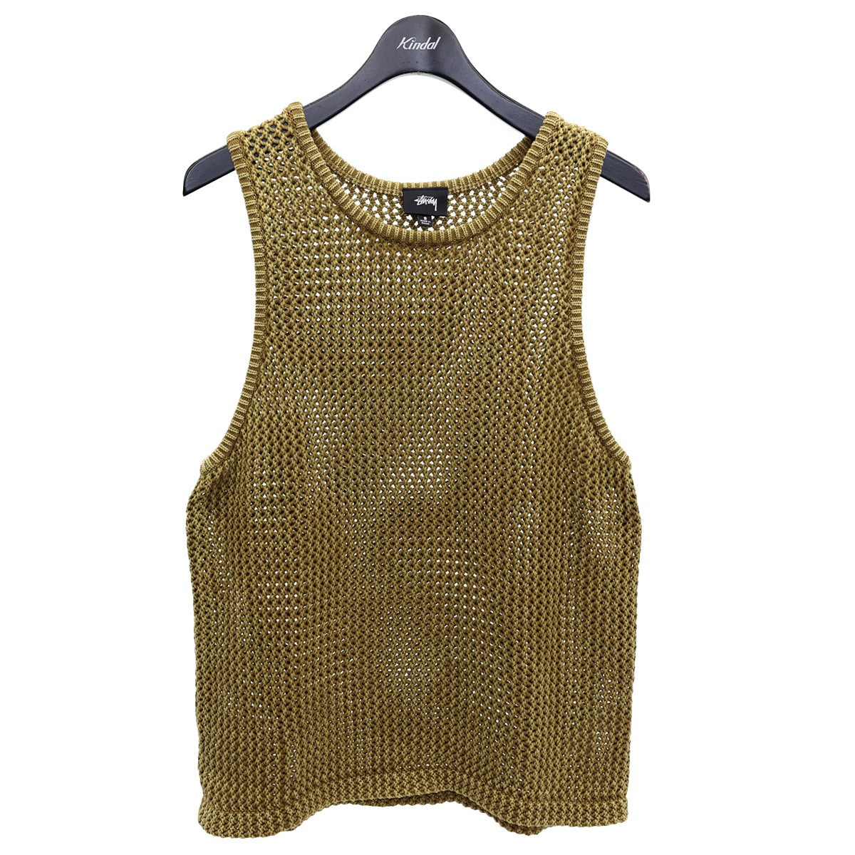 stussy(ステューシー) Odyed Mesh Tankコットンメッシュタンクトップ117126 117126 ライトブラウン系 サイズ  S｜【公式】カインドオルオンライン ブランド古着・中古通販【kindal】