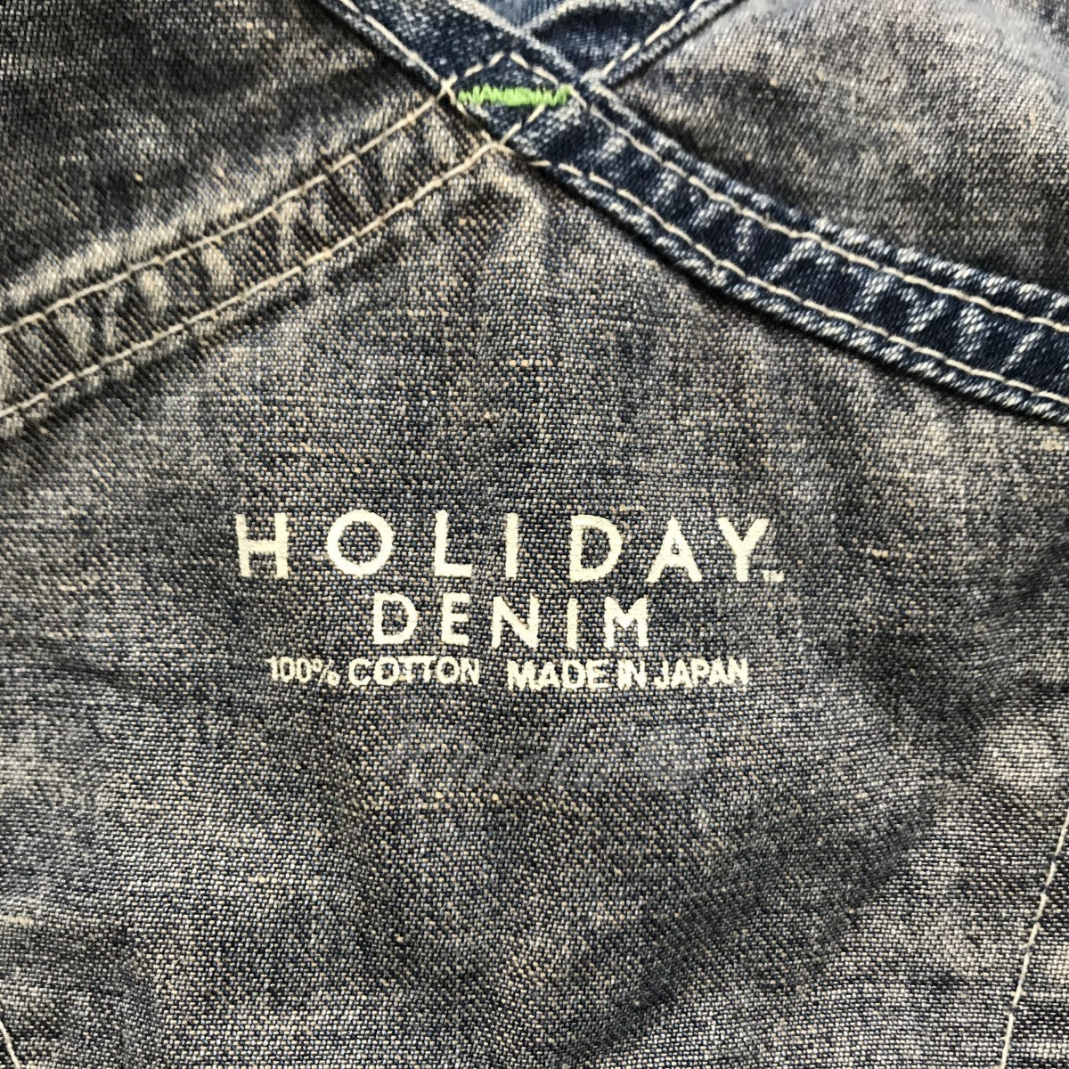 holiday(ホリデー) SLIM DENIM OVER-ALL オーバーオール 19202219