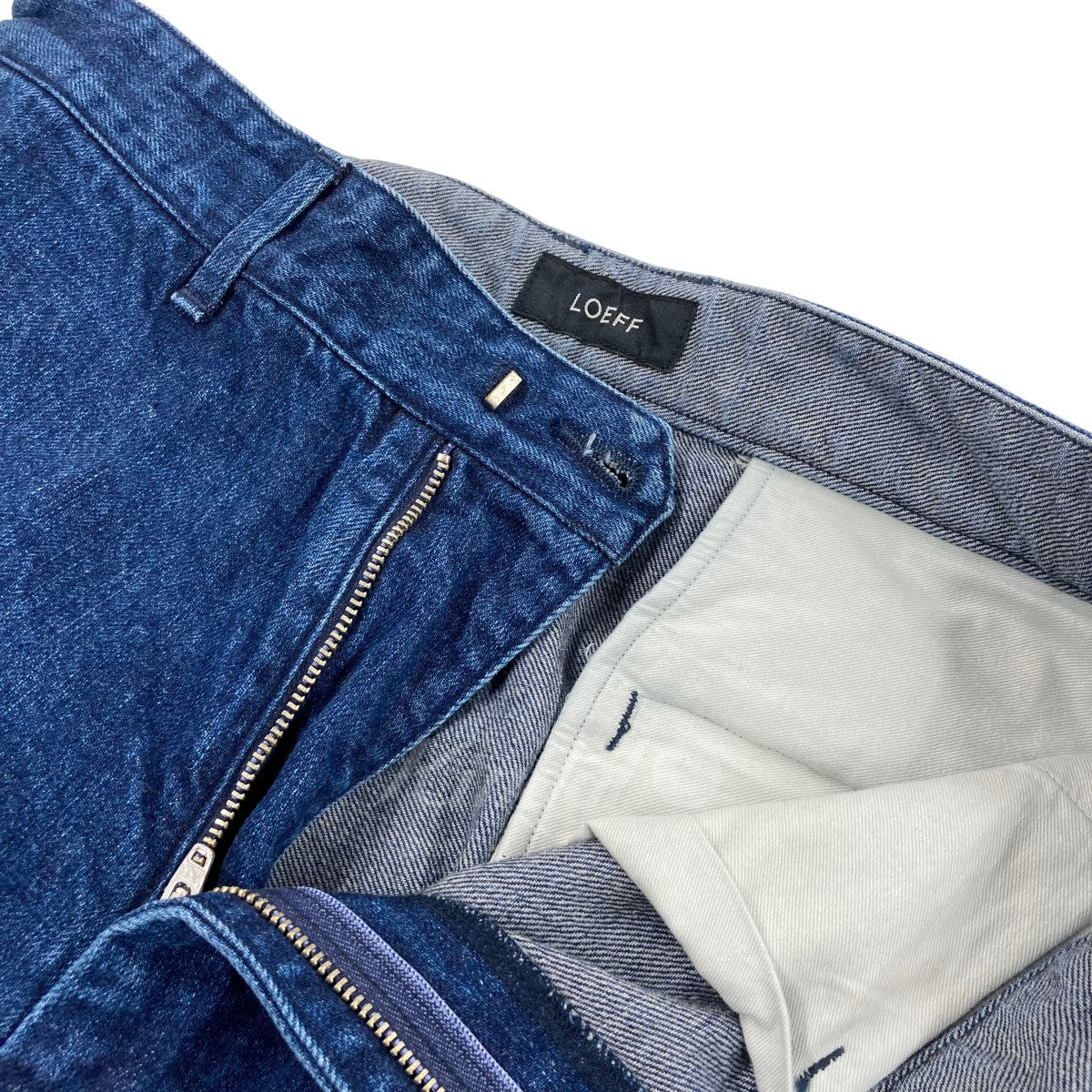 「RIGID」 13oz スラックスデニムパンツ