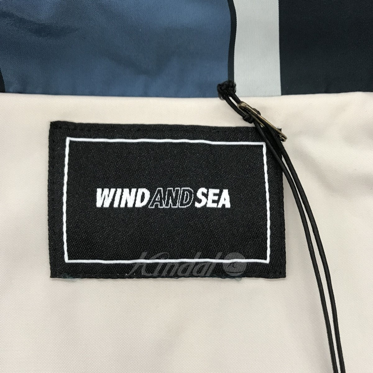 WIND AND SEA(ウィンダンシー) WDS PLAID NYLON SWING TOP チェック柄ナイロンスウィングトップ