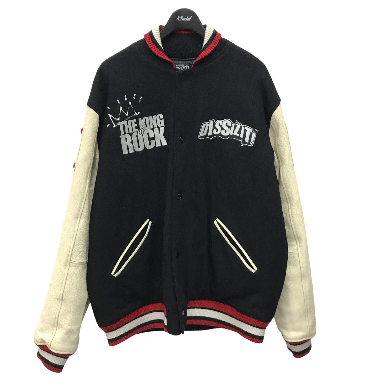 DISSIZIT(ディスイズイット) King Of Rock Letterman Jacket 