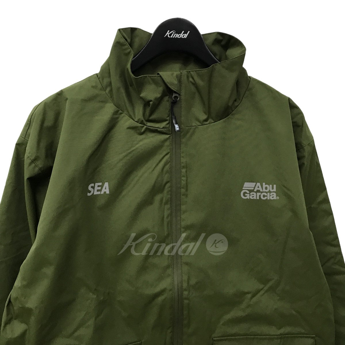 WIND AND SEA×Abu Garcia WATER REPELLENT NYLON JACKET ナイロンジャケット  WDS-C-ABU-24-Q1-02 オリーブ サイズ M｜【公式】カインドオルオンライン ブランド古着・中古通販【kindal】