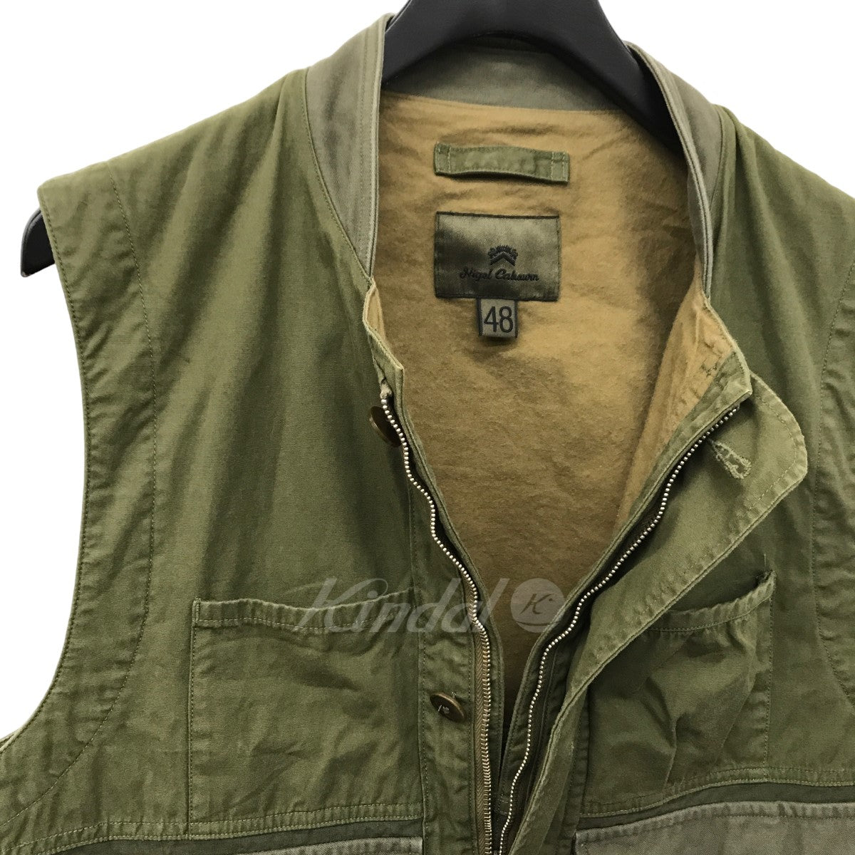 NIGEL CABOURN(ナイジェルケーボン) FLAG VEST フラッグベスト 80440070010