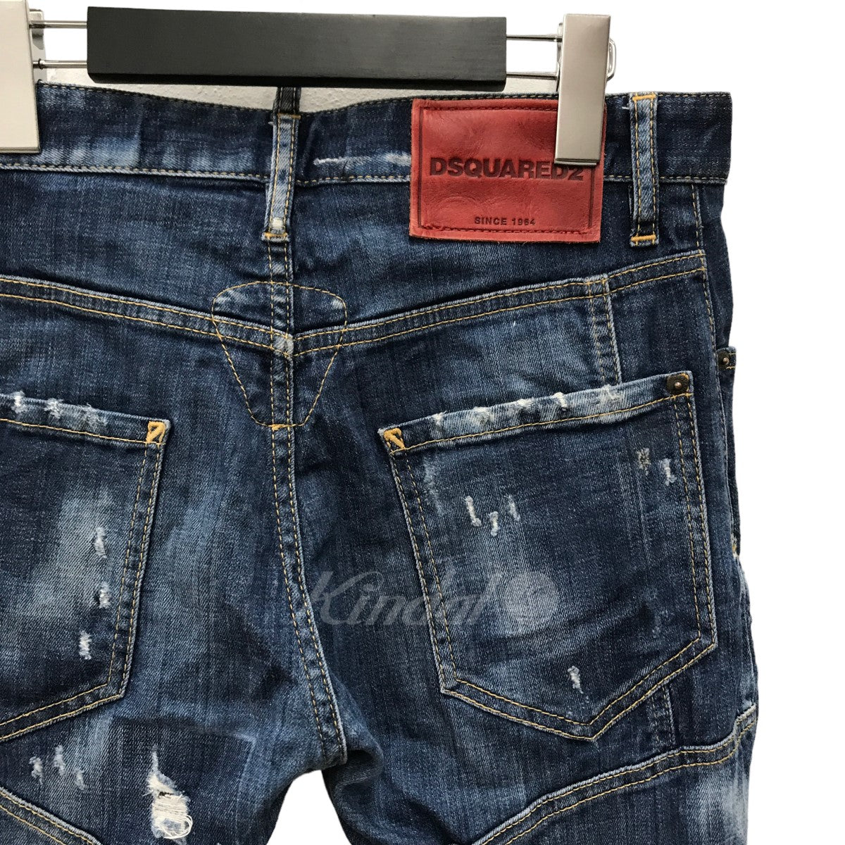 DSQUARED2(ディースクエアード) TIDY BIKER JEAN クラッシュ加工 