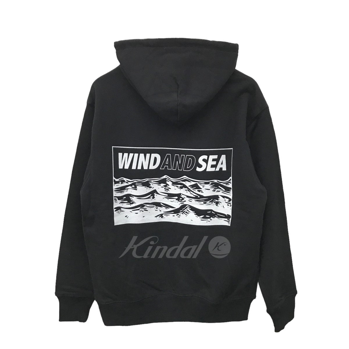 WIND AND SEA(ウィンダンシー) WAVE PRINT HOODIE プルオーバー 