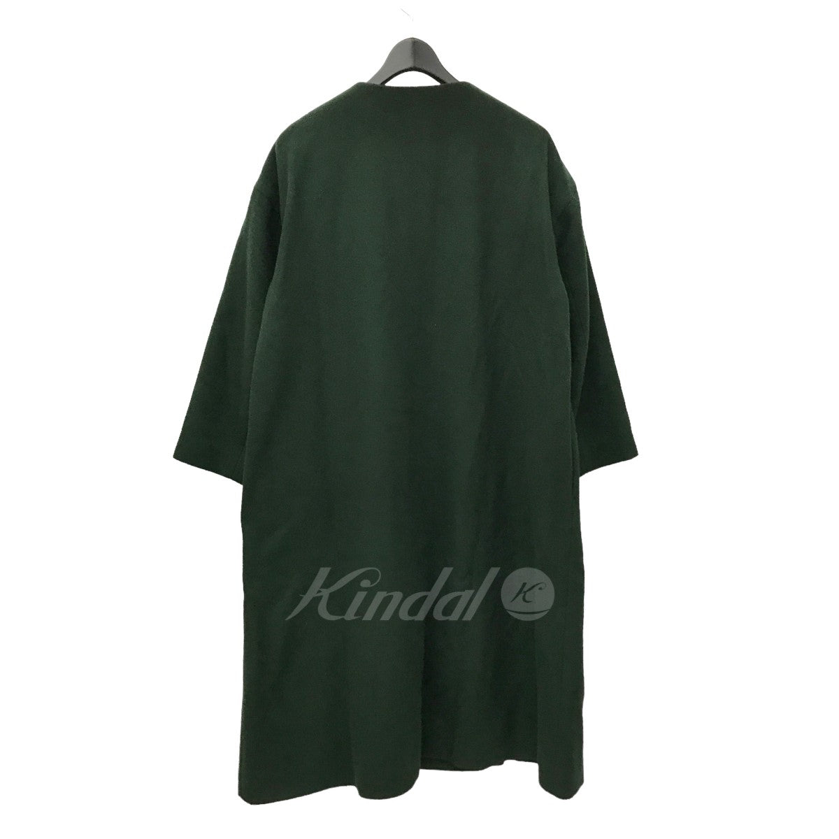 ウールメルトンノーカラーコート YR1825-091AT