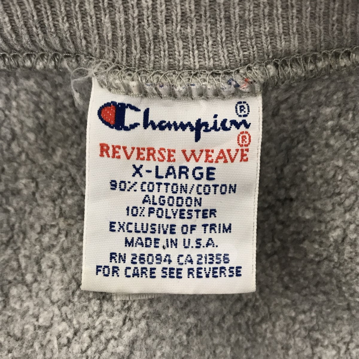 champion(チャンピオン) 90s REVERSE WEAVE FORDHAMパッチ クルー